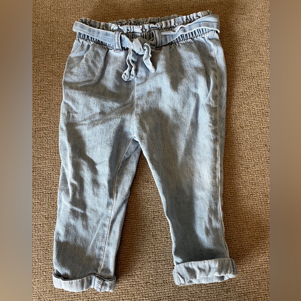 Baby Girl Light Wash Jeans